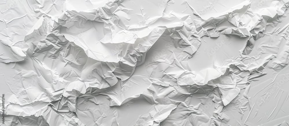 Poster white paper background with a white textured pattern for an abstract copy space image