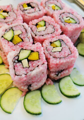 delicious sushi food