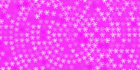 Light Purple, Pink vector pattern with coronavirus elements.