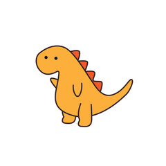 Cute Dinosaur vector illustration
