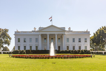 Naklejka premium White House, official residence of the United States President