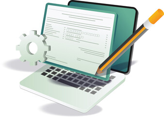 fill out the online computer registration form