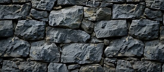 A stunning grey stone wall serves as a backdrop for a powerful financial education concept creating a captivating copy space image