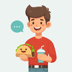 young people who are enthusiastic about Mexican food