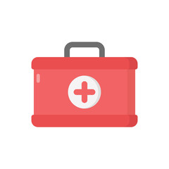 First aid kit vector icon