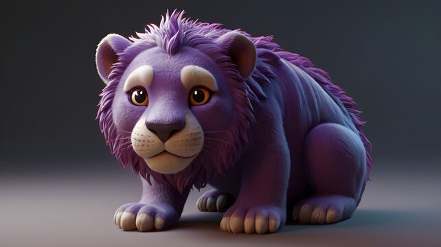 little tiger Purpple