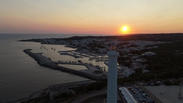 Santa Maria di Leuca is a picturesque town in southern Italy, known for its stunning coastal views, historic lighthouse, and the meeting point of the Adriatic and Ionian seas