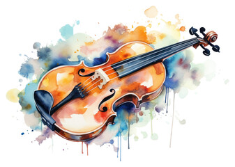 Fototapeta premium PNG Violin performance creativity orchestra.