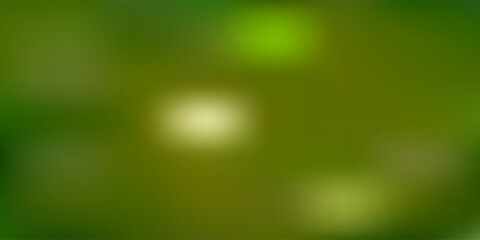 Light green, yellow vector blurred texture.