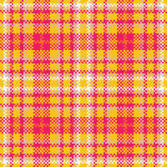 Scottish Tartan Pattern. Checkerboard Pattern Traditional Scottish Woven Fabric. Lumberjack Shirt Flannel Textile. Pattern Tile Swatch Included.