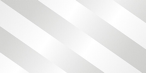 Vector gradient gray line abstract pattern monochrome striped texture, minimal background. Abstract background wave line elegant white striped diagonal line technology concept web texture.