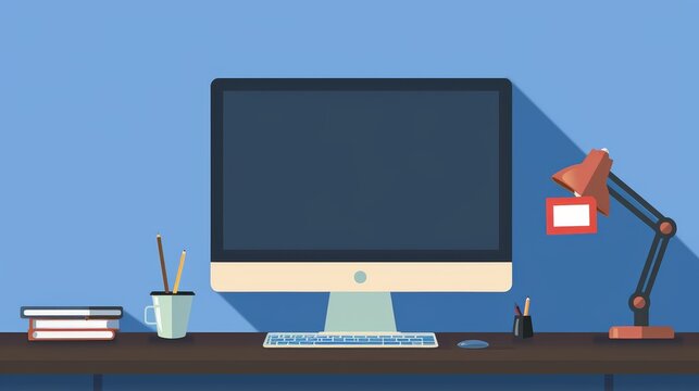 blue screen and error message on computer 