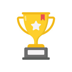 Trophy vector icon