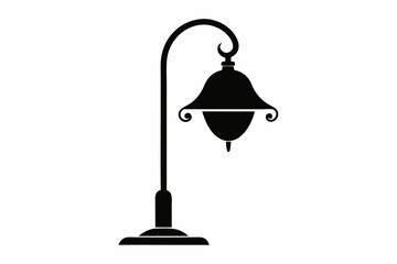 
lamp icon, lamp silhouette collection. vector illustration