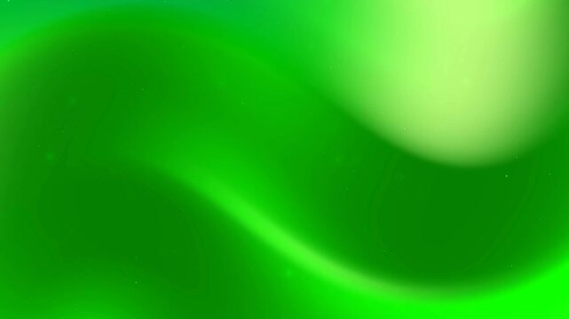 Green gradient background with smooth, flowing curves and a blurred white highlight. Suitable for presentations, digital designs, web banners.