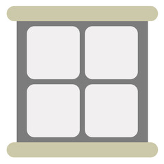 Window Icon in Flat Style