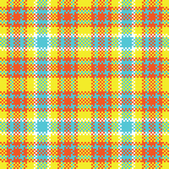 Scottish Tartan Seamless Pattern. Traditional Scottish Checkered Background. Traditional Scottish Woven Fabric. Lumberjack Shirt Flannel Textile. Pattern Tile Swatch Included.
