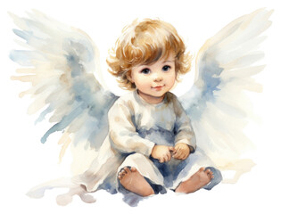 PNG Angel baby portrait toy.