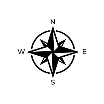 recommend clip art: compass logo, icon, symbol design template