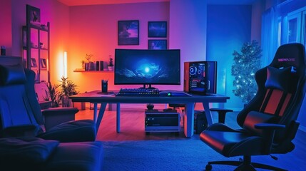 home office gamer high-end gaming