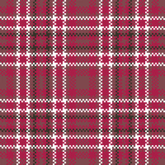 Tartan Plaid Vector Seamless Pattern. Gingham Patterns. Template for Design Ornament. Seamless Fabric Texture.