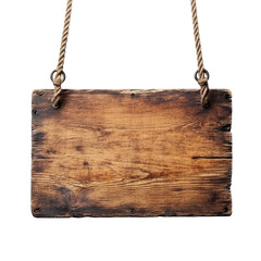 Antique Wooden Hanging Sign for Rustic Shop Display