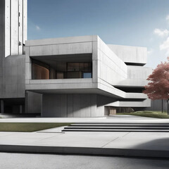 Neo Brutalism: Bold Geometric Shapes and Vibrant Solid Colors in Architectural Design