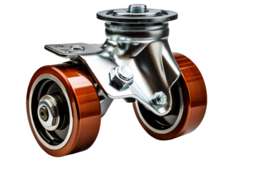 Silver Spoke: A Study in Minimalistic Elegance on White or PNG Transparent Background.