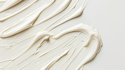 Paint strokes abstract Textured cream background for adding text.