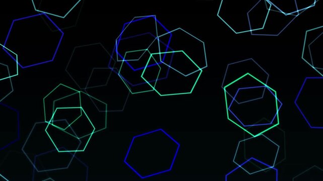 Abstract loop background material using particles