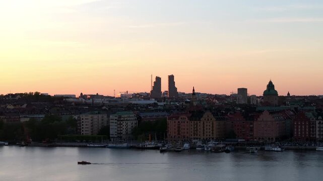 Stockholm Norra Tornen Drone