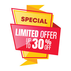 editable gold origami square geometry shapes sale discount offer banner promo