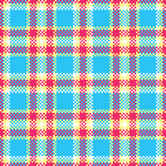 Tartan Plaid Seamless Pattern. Scottish Plaid, Template for Design Ornament. Seamless Fabric Texture. Vector Illustration