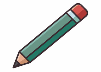 Pencil Symbol Vector – Sleek and Simple Pencil Icon Design