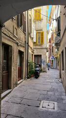 Piran, town in Istria, Slovenia, on sunny spring day