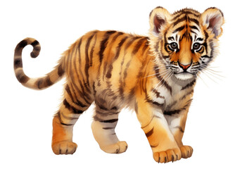 Obraz premium PNG Tiger wildlife animal mammal.