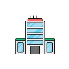Office Building vector icon