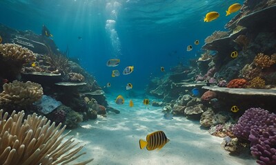 unusual underwater view 