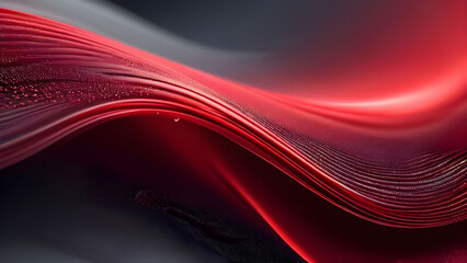 abstract red wave background