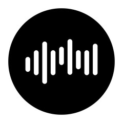 Obraz premium Waves Icon Element For Design