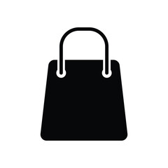 shopping bag icon vector design template simple and clean