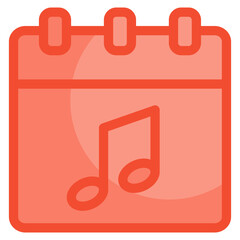 Calendar Icon Element For Design