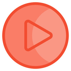 Play Icon Element For Design