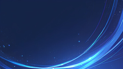 Obraz premium Background of light lines with a sense of speed background