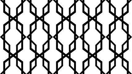 Naklejka premium Seamless abstract geometric pattern. Vector Illustration.