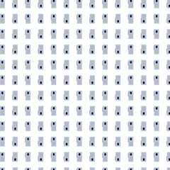 Vector illustration dictaphone seamless pattern. Cassette voice recorder pattern on white background. Journalist, gift, textile, wrapping paper tile background.