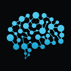 Print, molecule, chemistry, illustration, vector, design, science, medical, concept, icon, molecular, shape, symbol, structure, biology, cell, atom, chemical, blue, element, wallpaper, logo, tech, bra