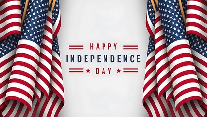 Obraz premium 4th of July, Statue of Liberty, Independence Day USA, Poster, Banner, USA Independence Day, Story. Social Media Poster. 