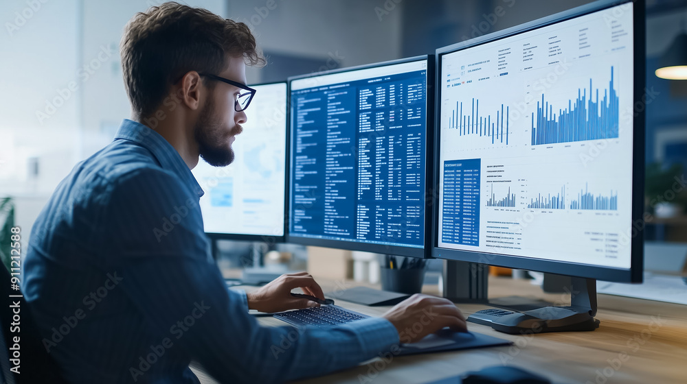 Poster highly skilled professional data analyst who specializes in advanced data visualization techniques w