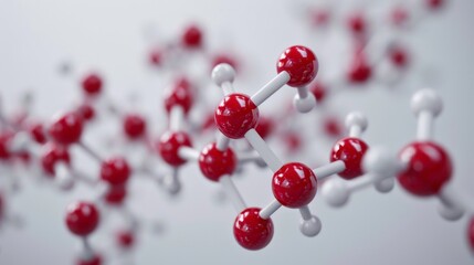 Boric acid, 3D illustration, realistic, isolated on white background